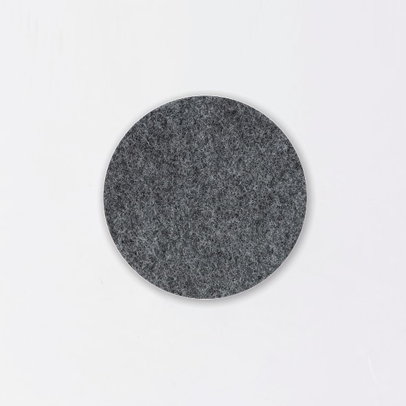 Wool mat 13 cm anthracite