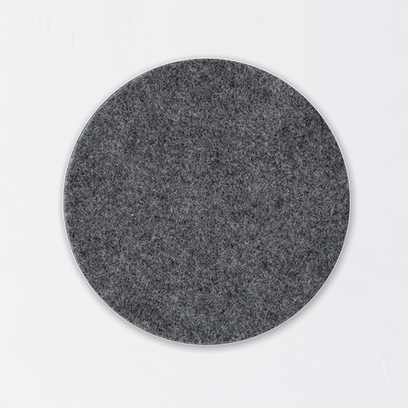 Wool mat 20 cm anthracite